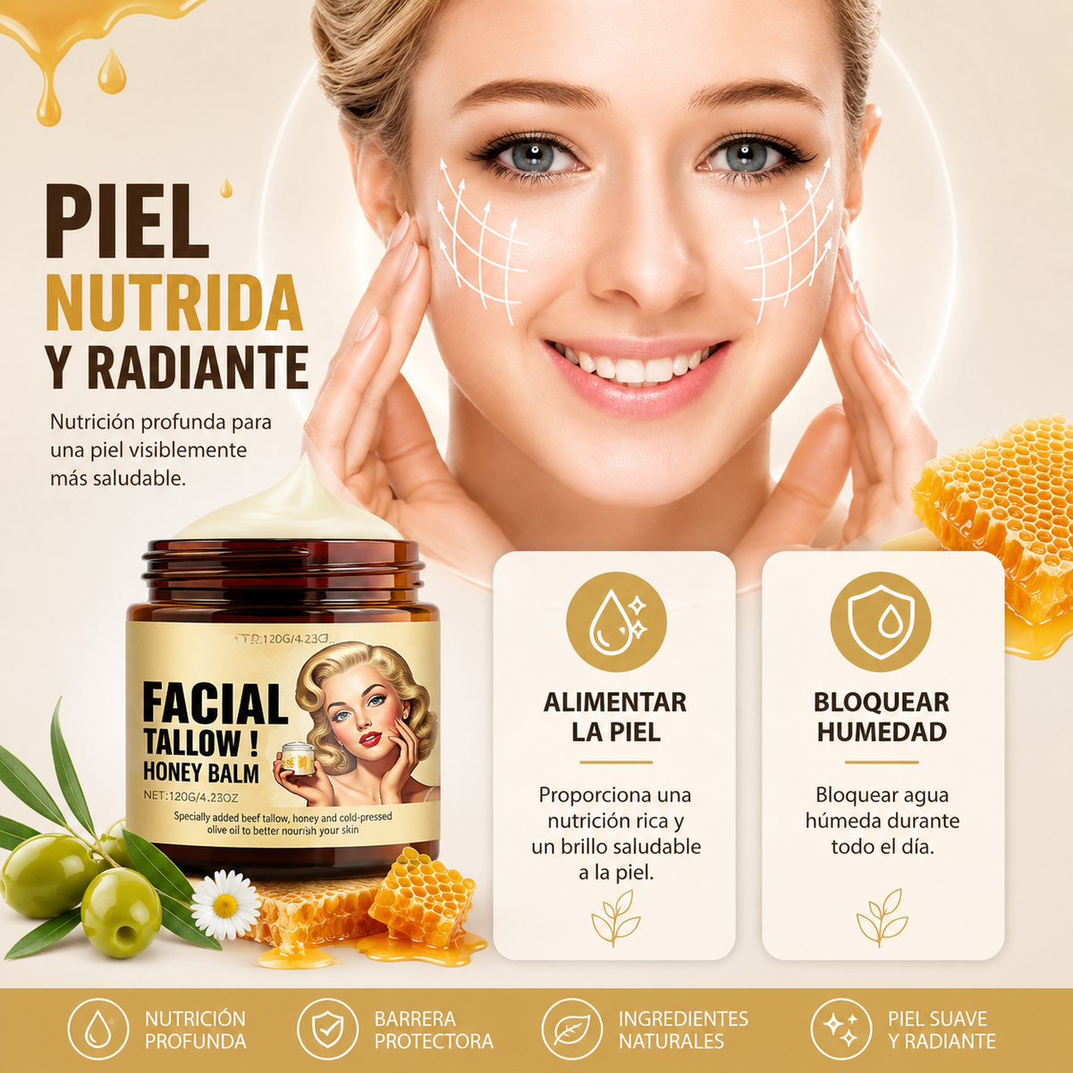 HONEY BALM | Tollew Facial Balsamo De Miel