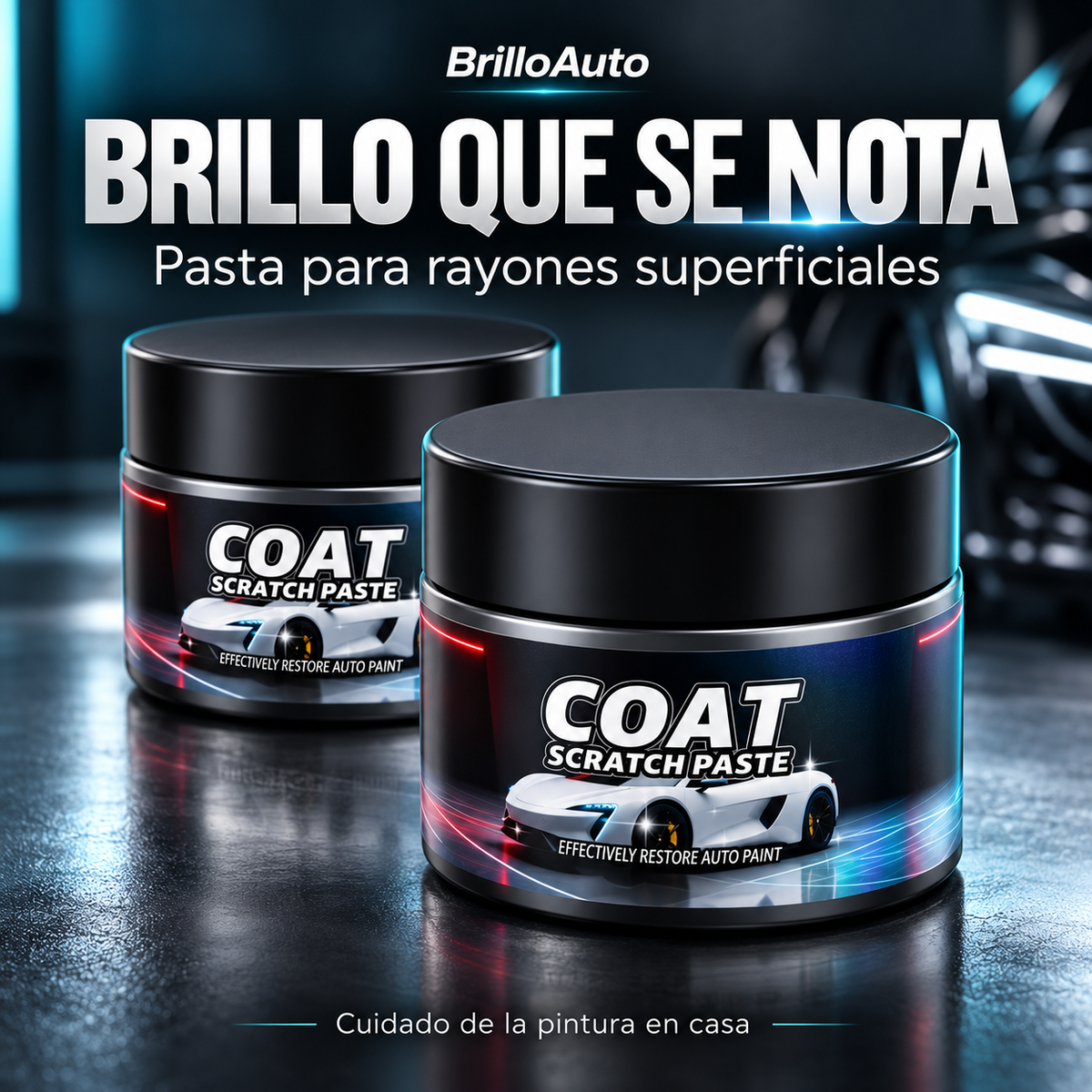BrilloAuto | Pasta para Rayones Superficiales