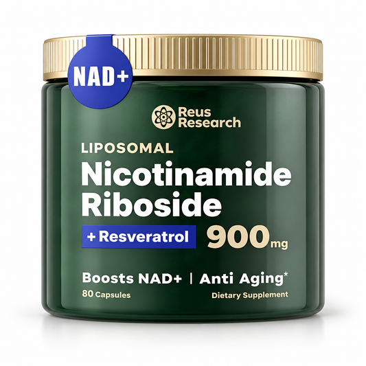 Reus Research NR + Resveratrol | 80 cápsulas