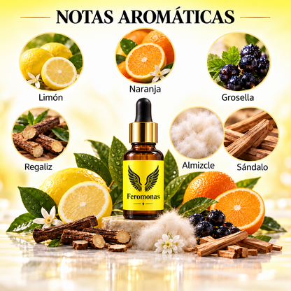 Esencia Attraction con Feromonas 15 ml | Confianza y Magnetismo Personal