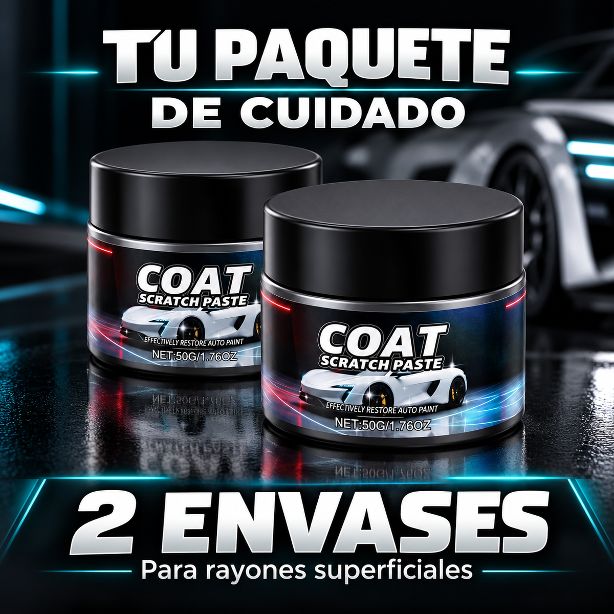 BrilloAuto | Pasta para Rayones Superficiales