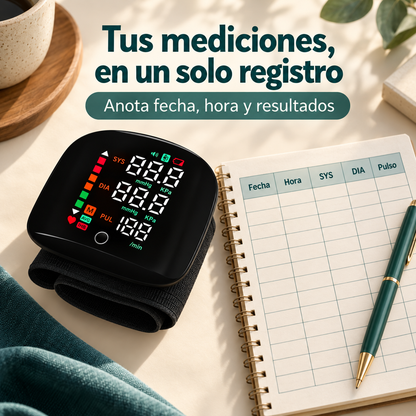 Arteria Vital ™ | Monitor Digital de Presión de Muñeca.