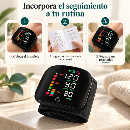 Arteria Vital ™ | Monitor Digital de Presión de Muñeca.