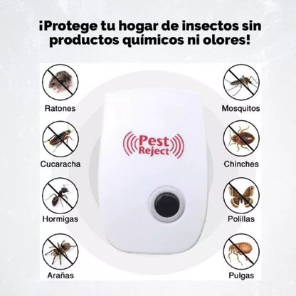 Repelente Ultrasonico De Plagas Potente