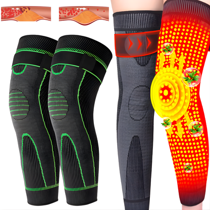 Rodillera Larga De Compresion De Rodilla