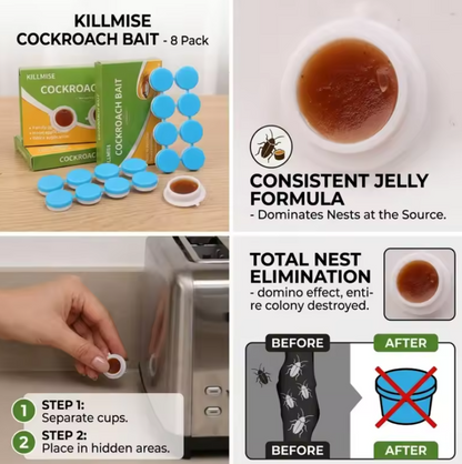 Gel Eliminador™ | Repelente De Cucarachas