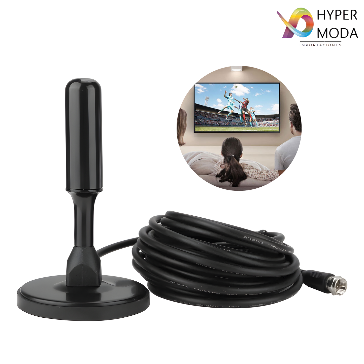 Antena Digital Hd Para Tv Plus