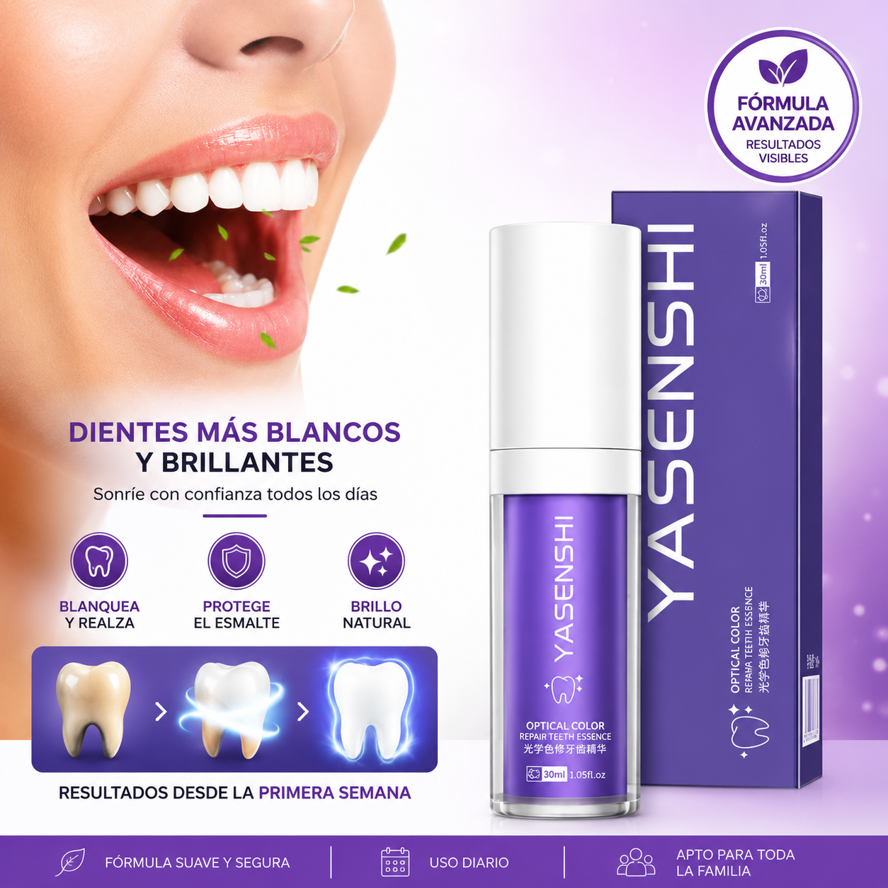 Yasenshi Antimanc | Gel Blanqueador Dental