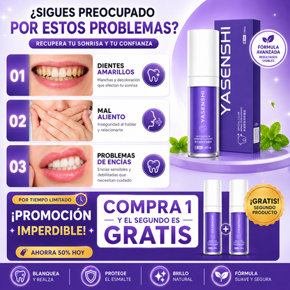 Yasenshi Antimanc | Gel Blanqueador Dental