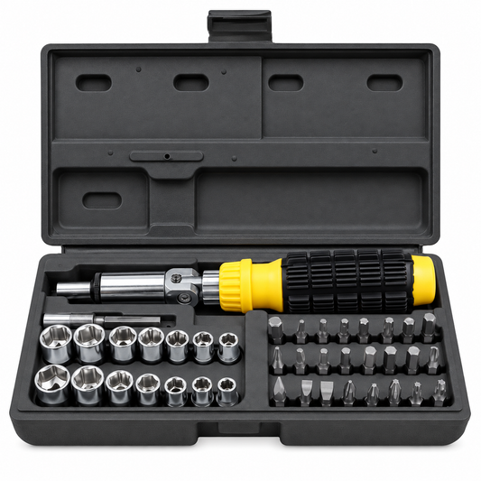 Kit Destornillador 40 Pcs Ergonomico