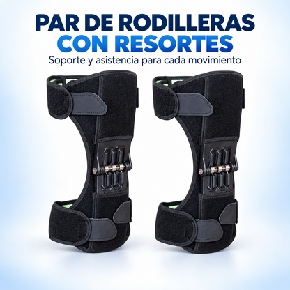 Rodilleras PowerLift™ | con 3 Resortes de Asistencia