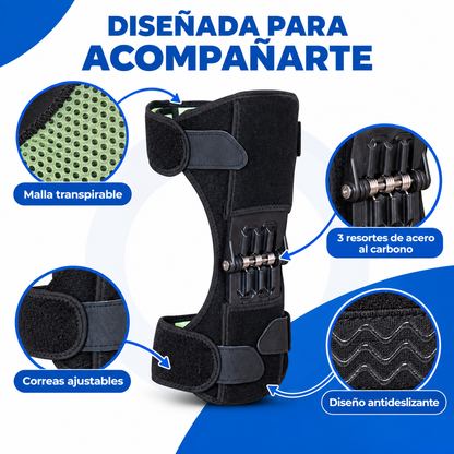 Rodilleras PowerLift™ | con 3 Resortes de Asistencia