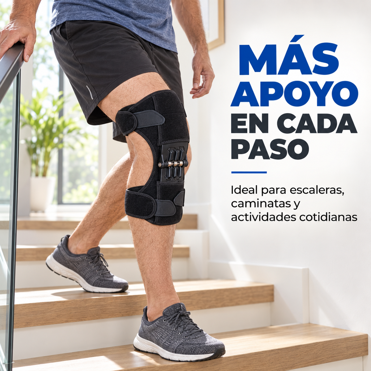 Rodilleras PowerLift™ | con 3 Resortes de Asistencia