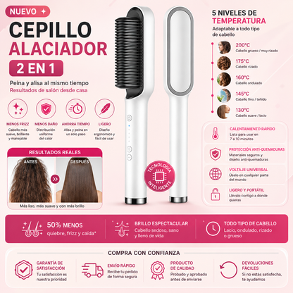 Laciado Master™ | Cepillo Alaciador