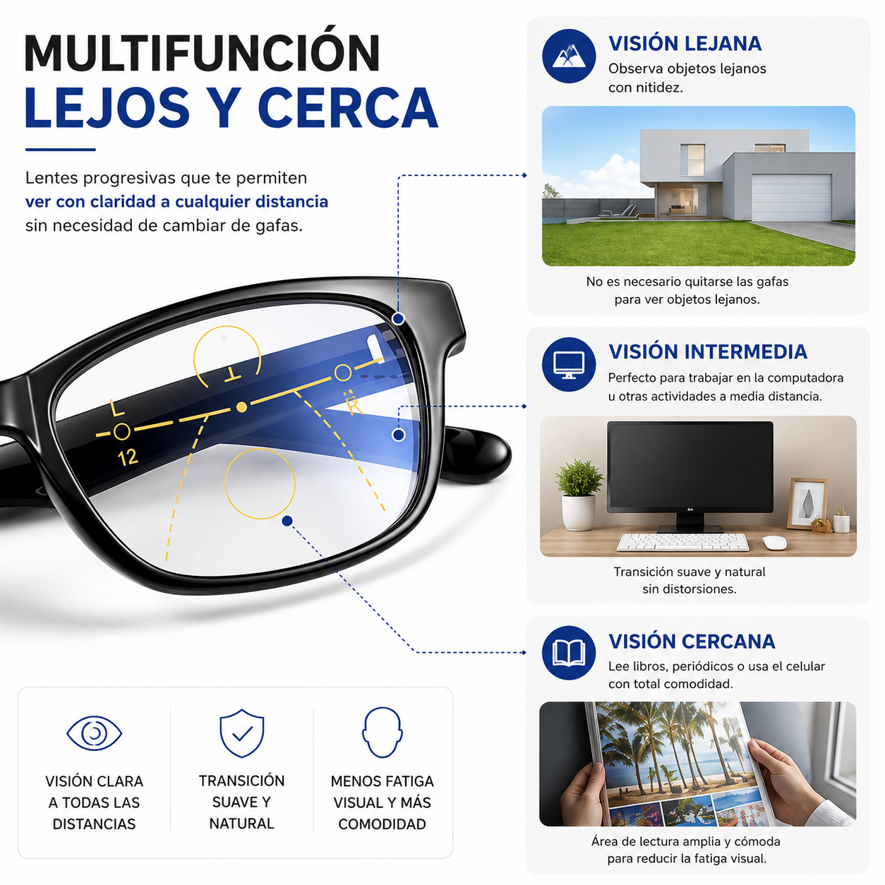 Lentes One Power Enfoque Automatico