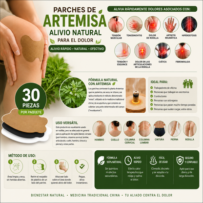 AlivioNatural™ | Parches de Rodilla