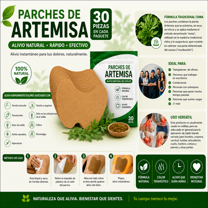 AlivioNatural™ | Parches de Rodilla