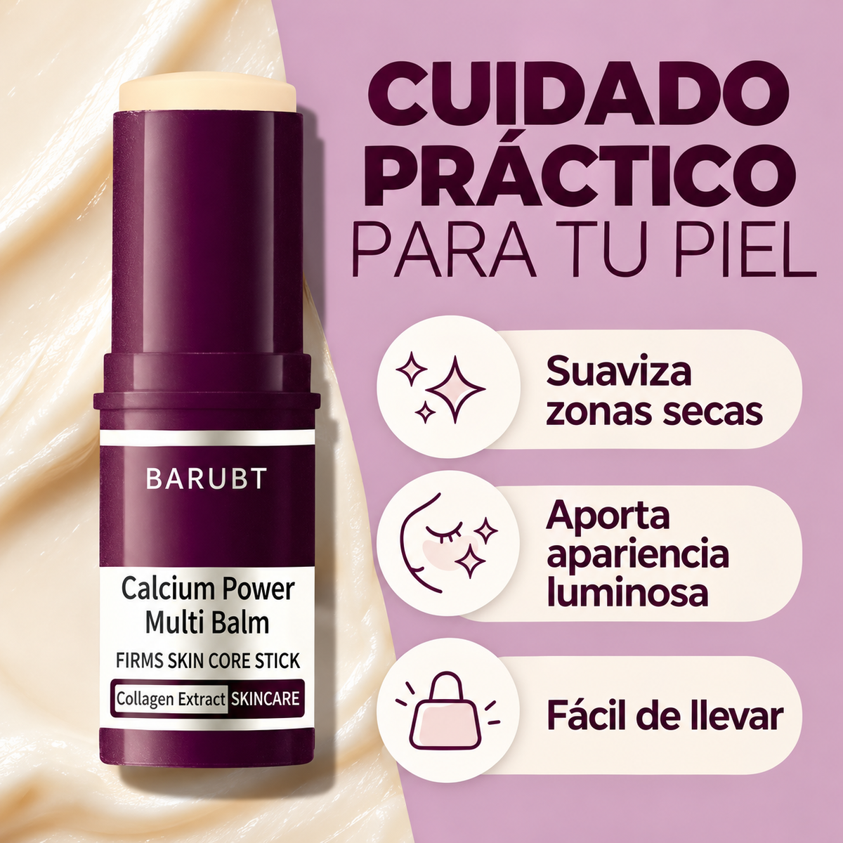 Balsamo Crema De Calcio Barubt Contorno