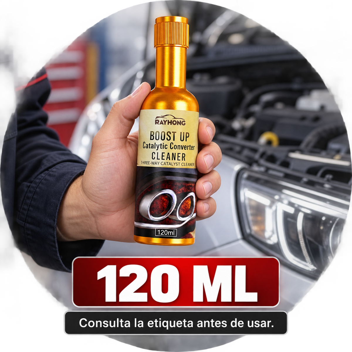 RAYHONG | Limpiador De Catalizador 120 Ml